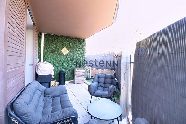 Appartement T2 dans résidence récente avec terrasse et jardin