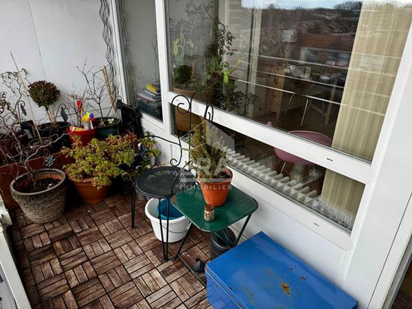 Appartement T2 avec balcon et cave