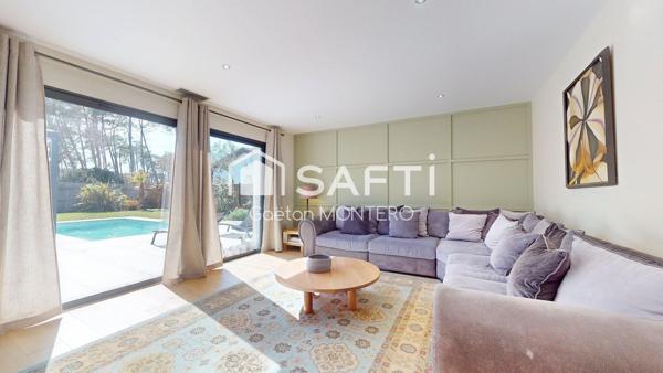 Maison contemporaine à vendre sur la commune du Teich