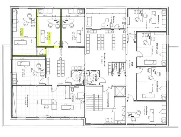 A Rixheim (68170), local professionnel neuf de 21 m2 dans pôle de santé à proximité immédiate d’une pharmacie.