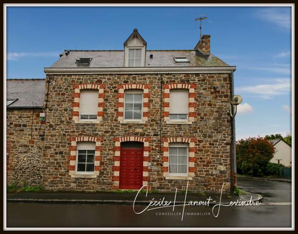 LE VIVIER SUR MER - Centre. Immeuble de rapport 3 appartements de 39 m² / 32 m² / 42 M². Terrain 173 m²