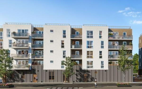 Appartement à louer    2 pièces • 46,52 m2 Le Petit-Quevilly