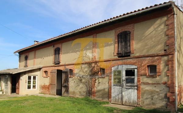 Labastide-Beauvoir (31450) Au calme, belle bâtisse agricole.