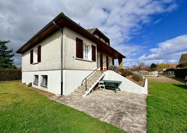 Maison 2 chambres sous-sol aménagé terrain de 2000 m² à 2h de Paris