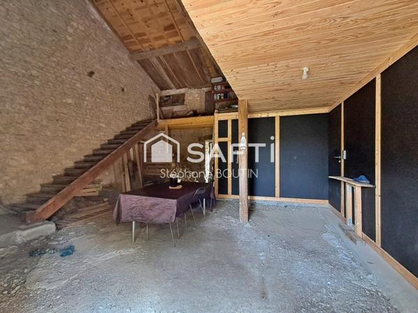 Maison en pierre 130 m² rénovée