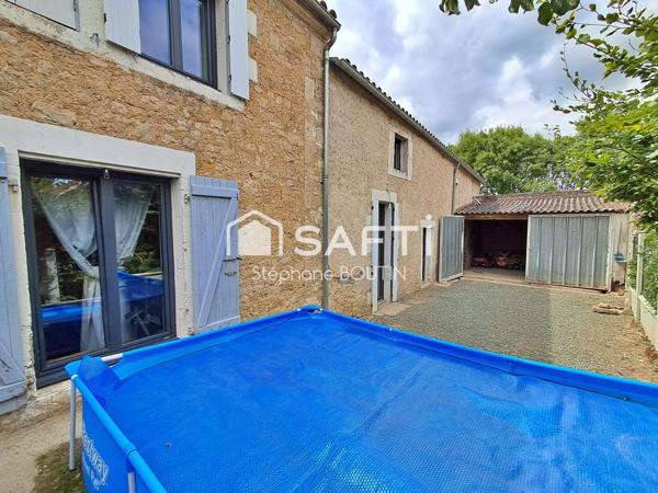 Maison en pierre 130 m² rénovée