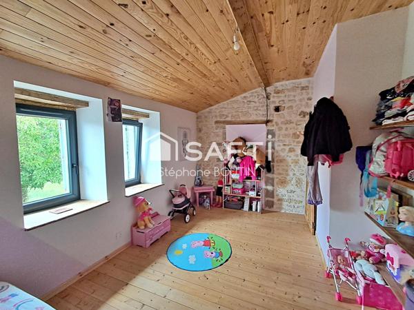 Maison en pierre 130 m² rénovée