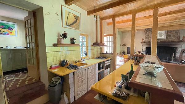 Environnement exceptionnel, maison en pierre sur 5000m de terrain plus studio