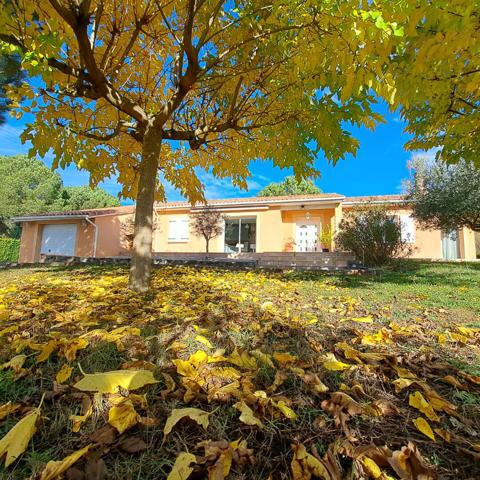 A VENDRE MAISON T4 PLAIN PIED PROCHE LABASTIDE SUR L'HERS