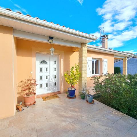 A VENDRE MAISON T4 PLAIN PIED PROCHE LABASTIDE SUR L'HERS