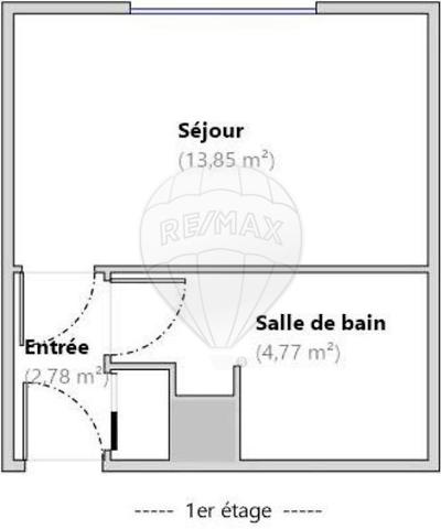 Appartement 1 chambre(s) à vendre - Metz, Moselle - 57