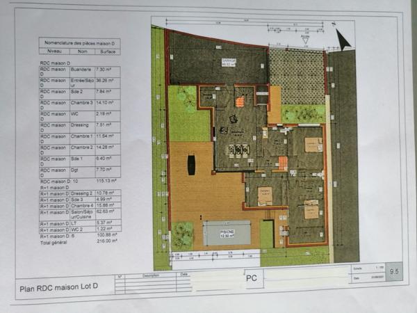 Maison 6 pièce(s) 4 chambre(s) 216 m²