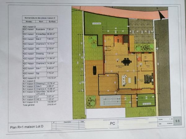 Maison 6 pièce(s) 4 chambre(s) 216 m²