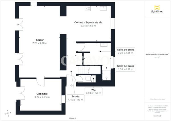 Vente Appartement 5 pièces de 114m² - 44000 Nantes