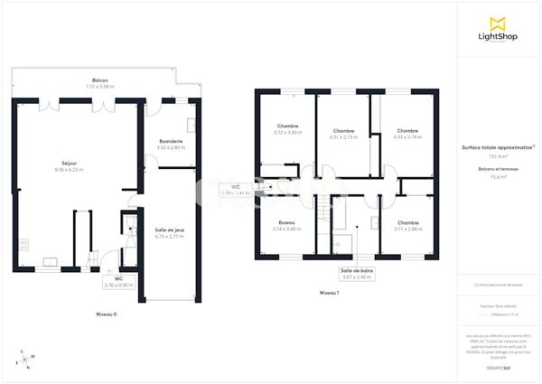 Vente Maison 7 pièces de 130m² - 94490 Ormesson-sur-Marne