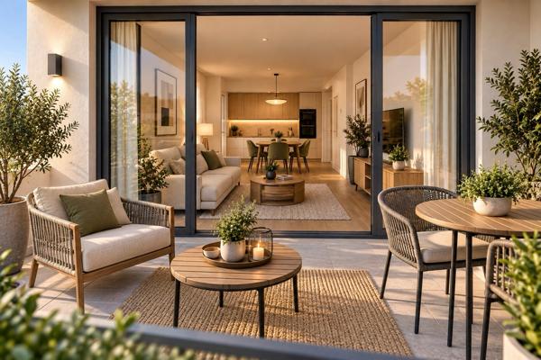 Appartement à vendre 110 000 € Béziers 2 p 39 m² DPE B