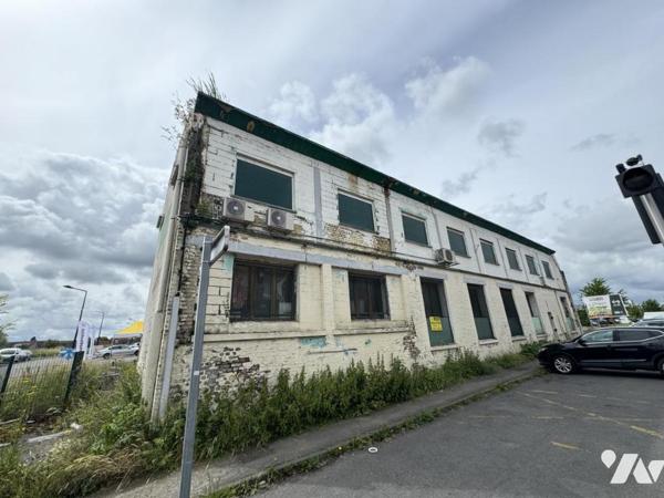A Quiévrechain, Immeuble à usage de bureaux proche frontière belge 400 m² sur 944 m² de parcelle