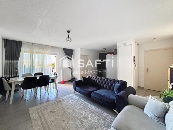 Appartement avec balcon, ascenseur et place de parking