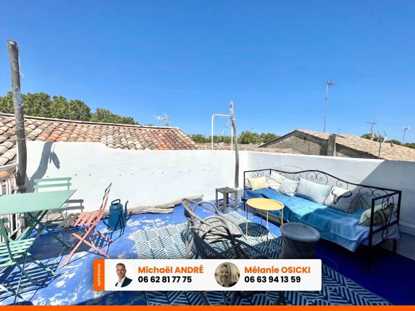 MAISON DE VILLAGE 6 PIÈCES 137M2 AIGUES MORTES (30)
