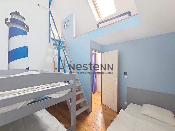À vendre Lion-sur-Mer ? Appartement dernier étage vue mer à 50 m plage avec fort potentiel