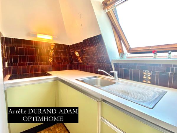 Bel Appartement T1meublé, lumineux avec vue dégagée sur la Touques - Cave - Ascenseur - Dernier étage -