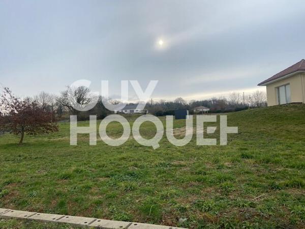 Terrain 1030 m² viabilisé, tout à l'égout proche ORTHEZ