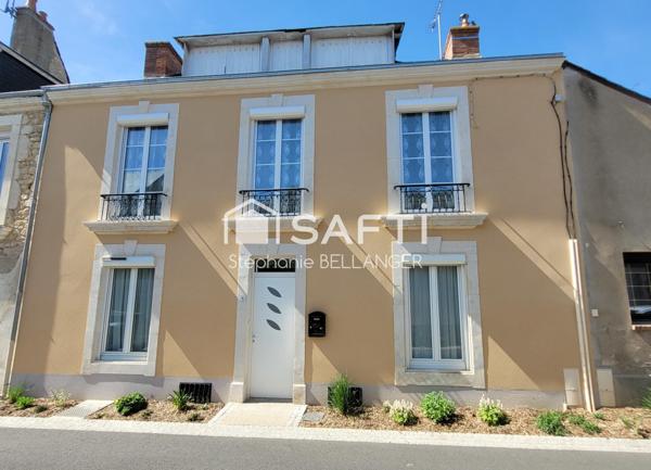 Maison 190m2, 5 chambres, jardin proche gare et commodités, écoles, pas de travaux