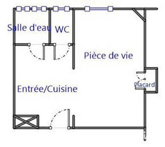 Appartement à vendre 2 pièces 43 m² Bourges