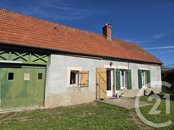 Maison à vendre  3 pièces - 60 m2 MORNAY SUR ALLIER - 18