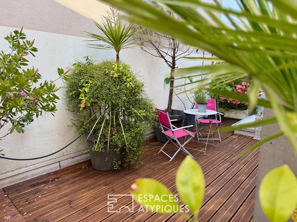 Immeuble mixte de charme et son jardin suspendu en coeur de ville