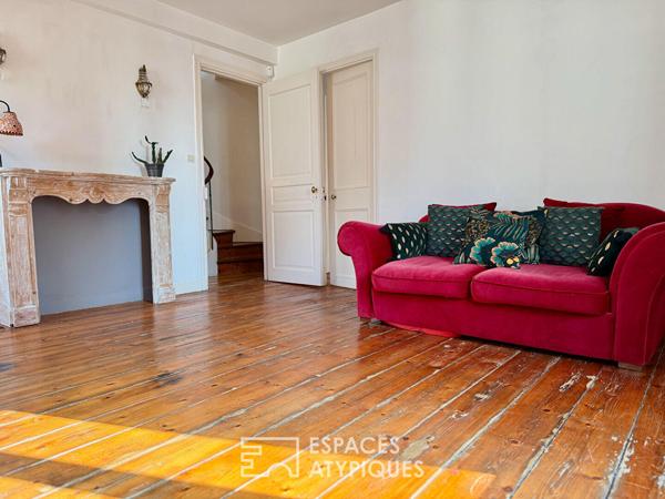 Immeuble mixte de charme et son jardin suspendu en coeur de ville