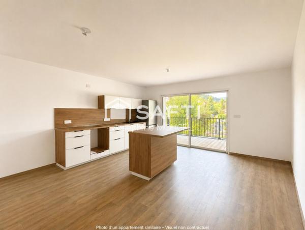RARE : Appartement T3 dans résidence neuve à 5 minutes à pieds du lac et du centre-ville.