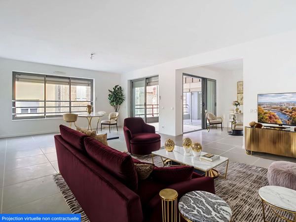 Appartement avec terrasse à vendre à Brive la Gaillarde - Quartier ancienne caserne - 2 chambres - Une terrasse - Pompe à chaleur