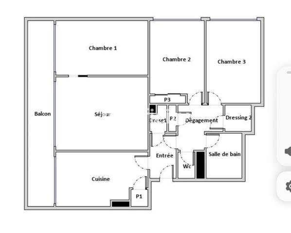 Appartement
         4 pièces
        - 76 m² Exclusivité 290 000 € *