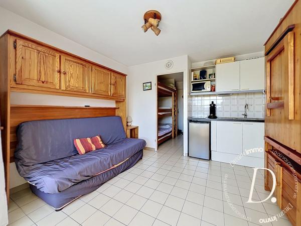 Studio vue mer – Plage privée résidence – Saint-Cyprien