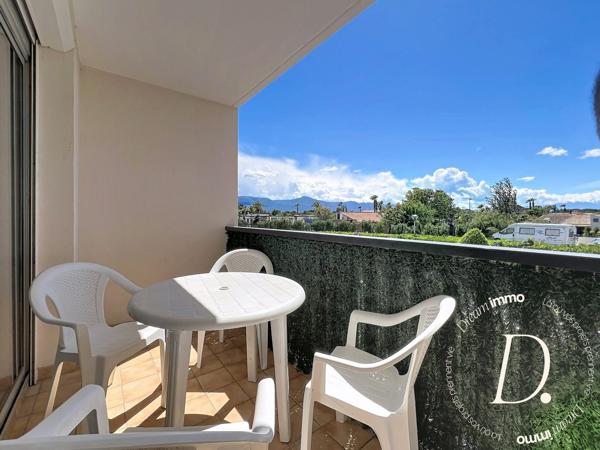 Studio vue mer – Plage privée résidence – Saint-Cyprien