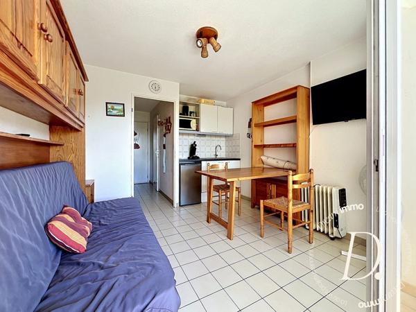 Studio vue mer – Plage privée résidence – Saint-Cyprien