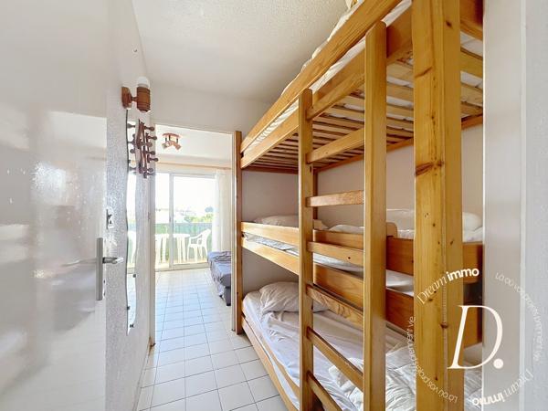Studio vue mer – Plage privée résidence – Saint-Cyprien