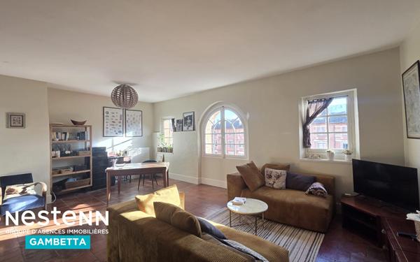 Montauban ( 82) Appartement d'exception T4,120 m² , Dernier étage, Vue Place Nationale et terrasse