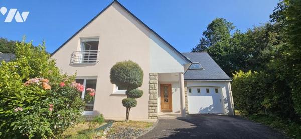 Maison 4 chambres – Vie de plain-pied – Garage et jardin – Quimper