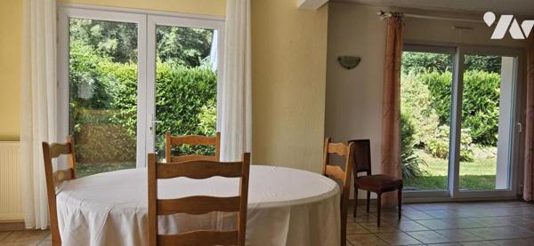 Maison 4 chambres – Vie de plain-pied – Garage et jardin – Quimper