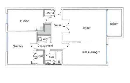 Appartement de 60,66 m²