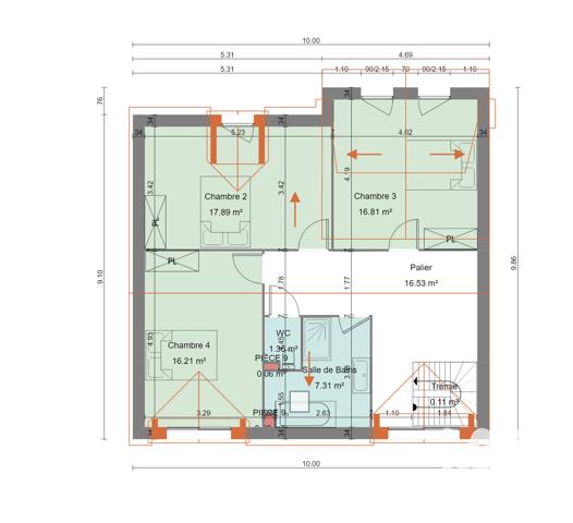 Terrain à vendre 739 m² Saint-Cyr-sur-Loire