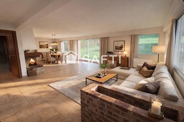 Maison de 152 m2  édifié sur un terrain de 1400m2