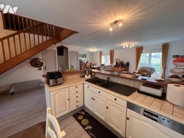 GENNES pavillon sur sous sol 