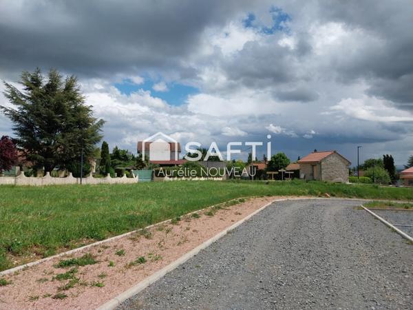 Terrain à construire sur les hauteurs d'Artonne - 638 m² dans petit lotissement