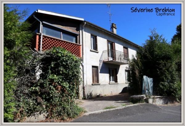 Maison de 116 m², 5 pièces, grand atelier, garage, terrain de 1000m² SAINT REMY SUR DUROLLE (63)