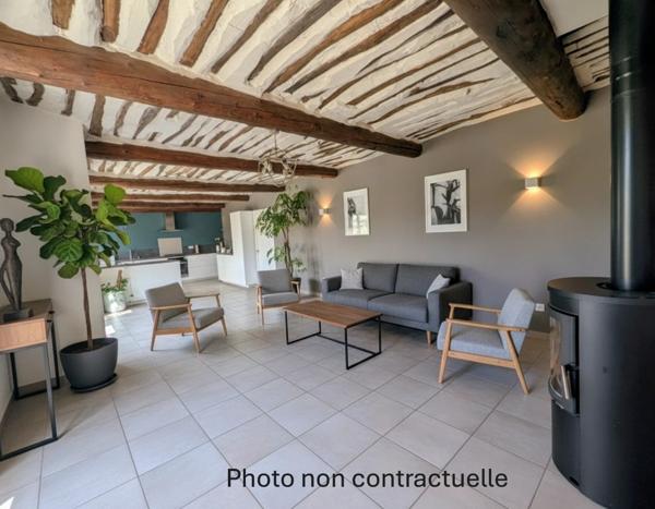 EXCLUSIVITÉ – Charmante maison de plain-pied avec jardin arboré