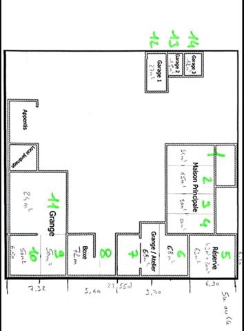 Immeuble de rapport 715m² de plancher