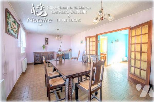 Tréflez - Maison 4 chambres sur sous-sol total avec jardin 